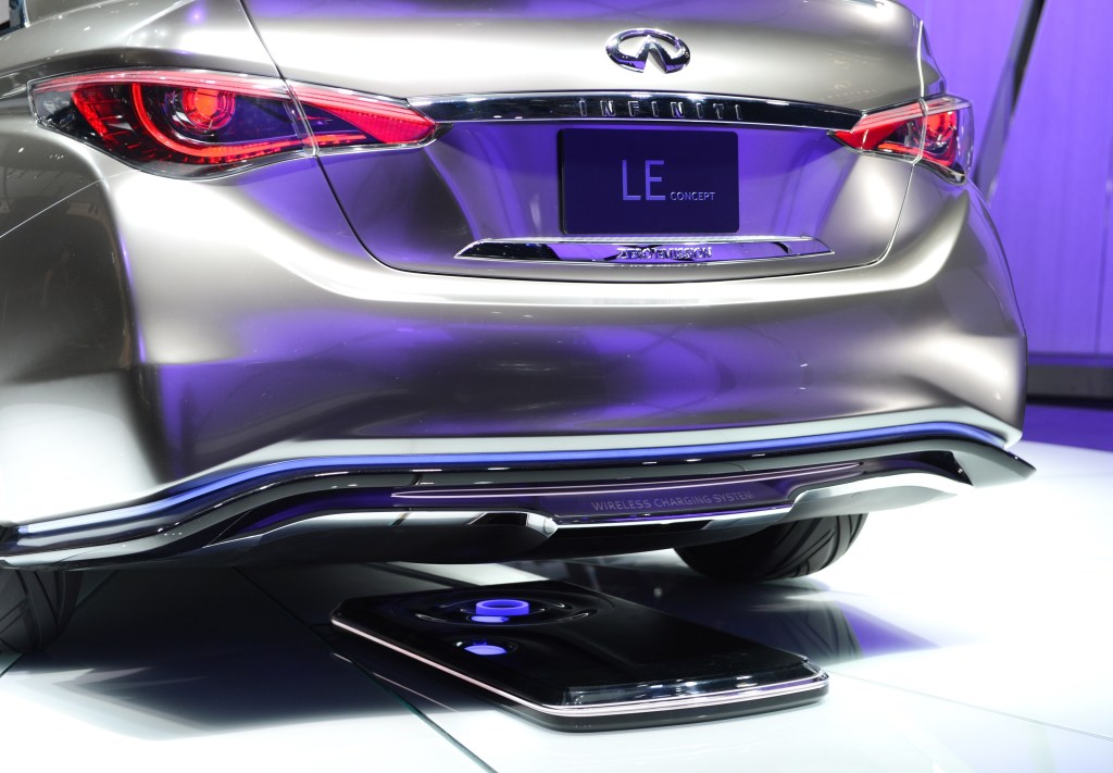 Infiniti's wireless charging EVs are more concept than reality for now