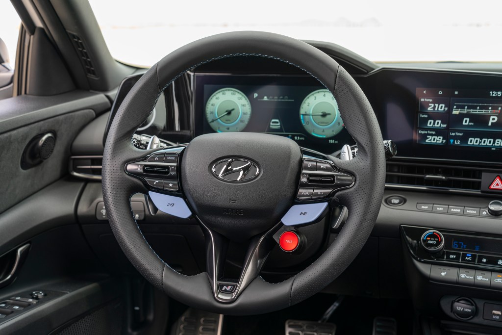 2022 Hyundai Elantra N Interior