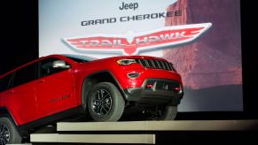 The Jeep Grand Cherokee Trailhawk premiere at the New York International Auto Show