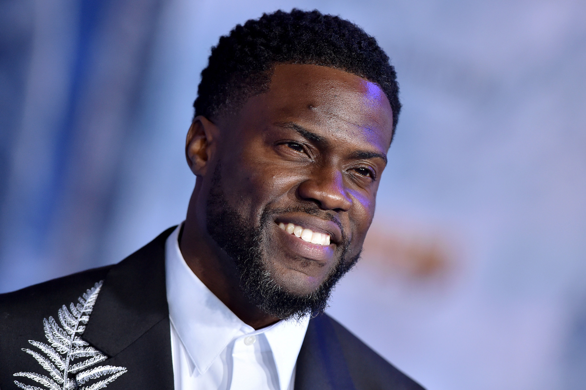 Kevin Hart attends the premiere of 'Jumanji: The Next Level' on December 9, 2019, in Hollywood, California