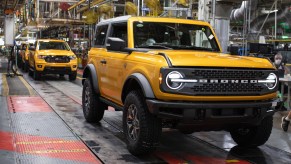 2021 Ford Bronco production