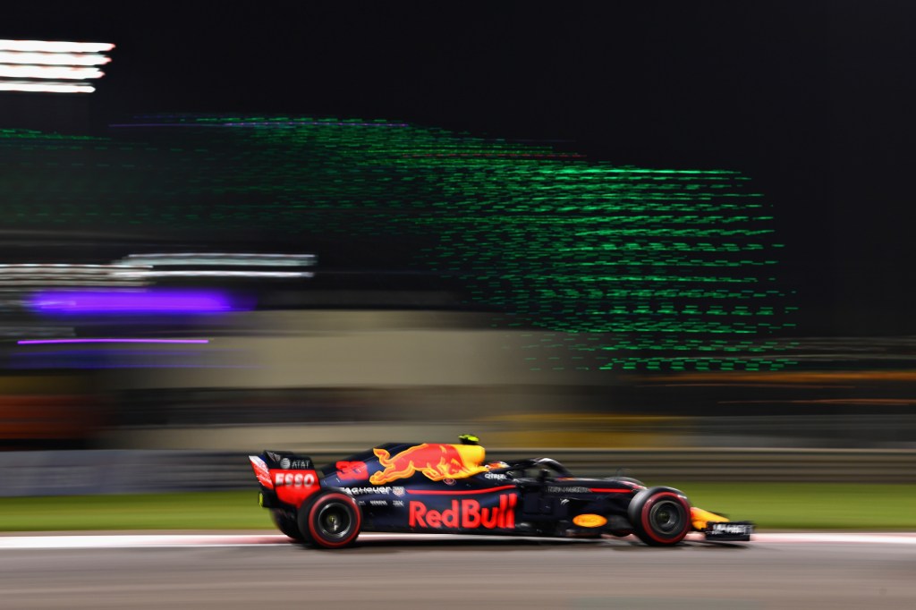 Max Verstappen's Red Bull Racing RB14 Formula 1 car