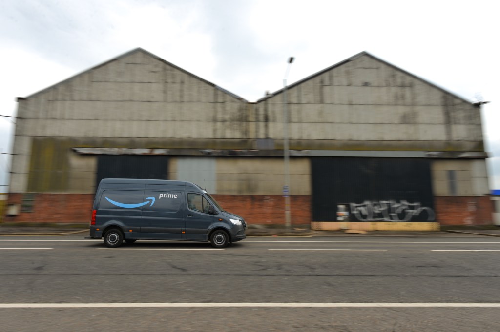 Amazon Mercedes Sprinter Van