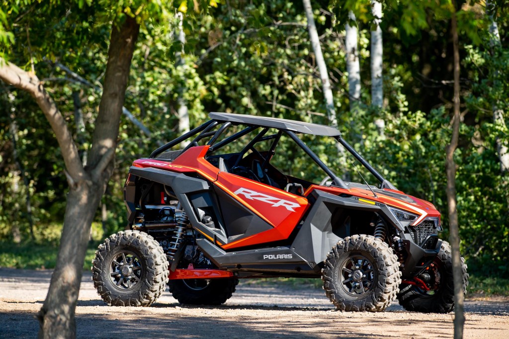2022 Polaris RZR Pro XP Review loaner in burnt orange