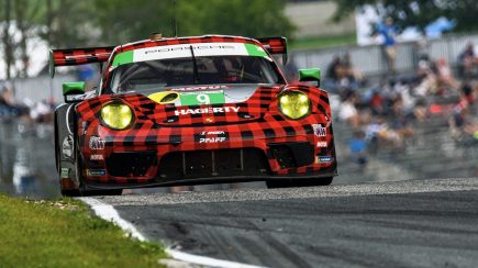 Porsche 911 Race Cars Dominate IMSA GT Classes at Road America