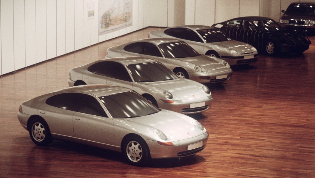 Porsche 989 In Showroom