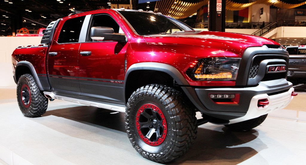 2017 RAM 1500 Rebel TRX 4x4 is on display at the 109th Annual Chicago Auto Show at McCormick Place in Chicago, Illinois on February 9, 2017.