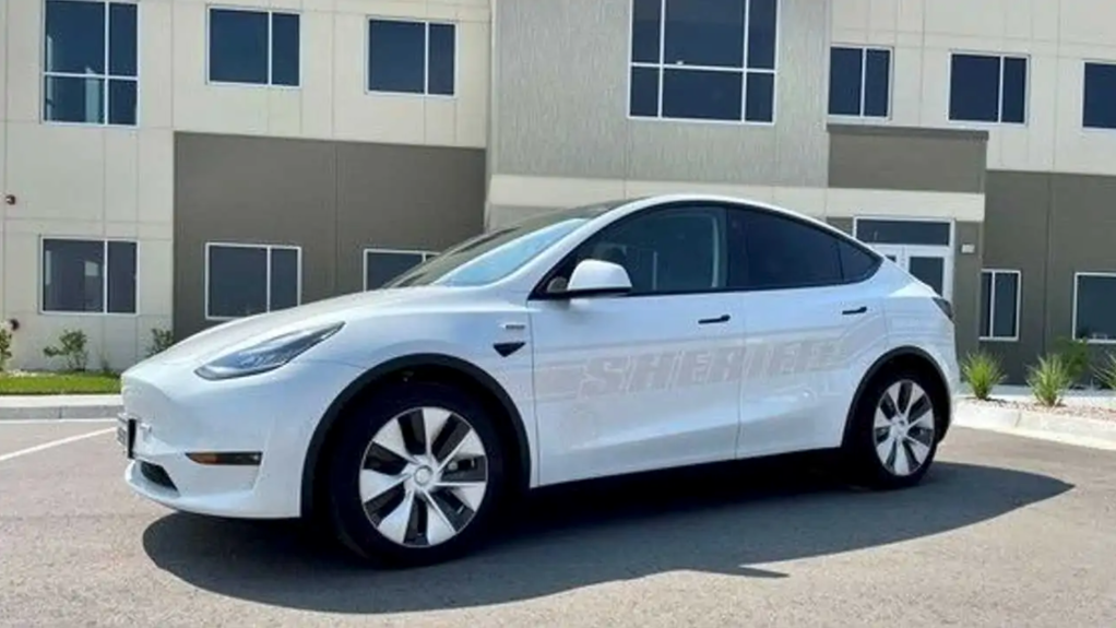 2021 Tesla Model Y police car