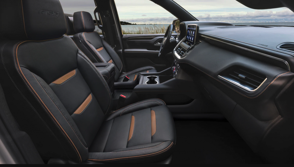 2021 GMC Yukon AT4 interior