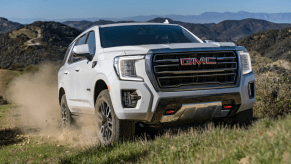 2021 GMC Yukon AT4 off-roading
