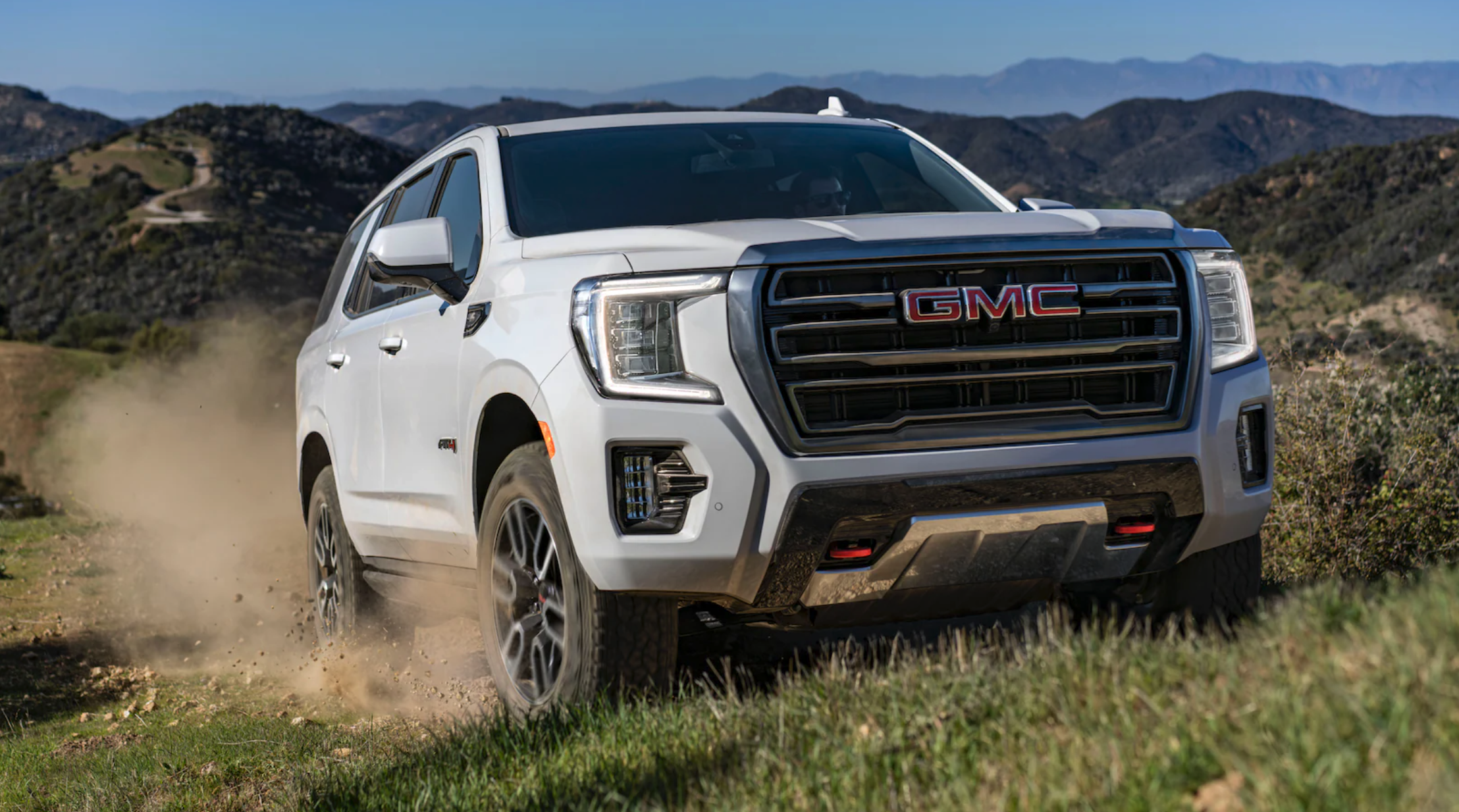 2021 GMC Yukon AT4 off-roading