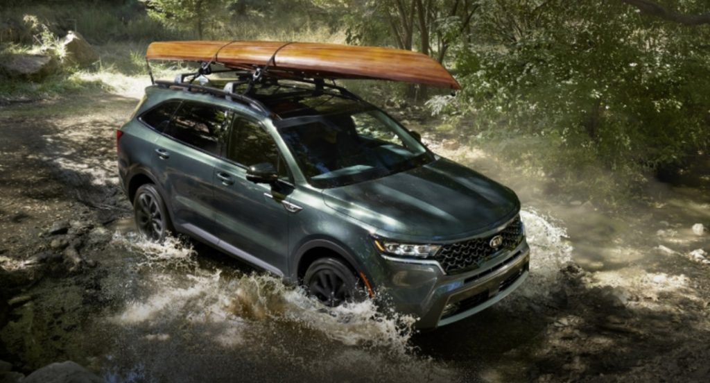 The 2021 Kia Sorento Hybrid. 