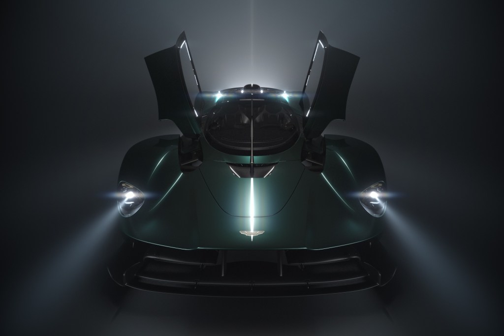 The Aston Martin Valkyrie Roadster Supercar