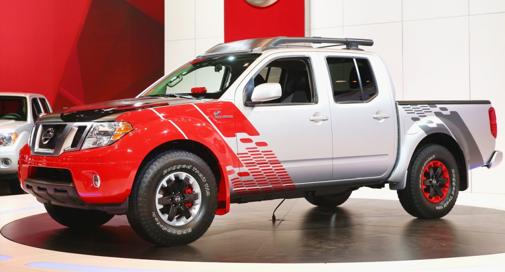 The Nissan Frontier. 