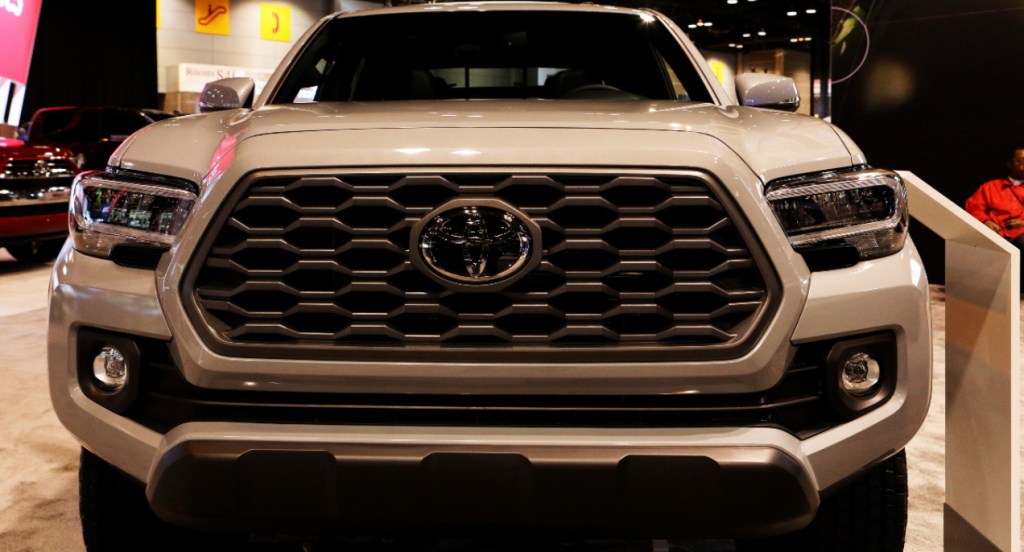 Toyota Tacoma TRD 4x4 is on display at the 112th Annual Chicago Auto Show.