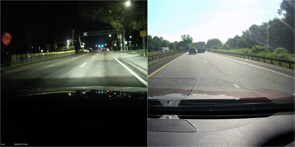 Thinkware F70 Dash Cam Quality Day and Night