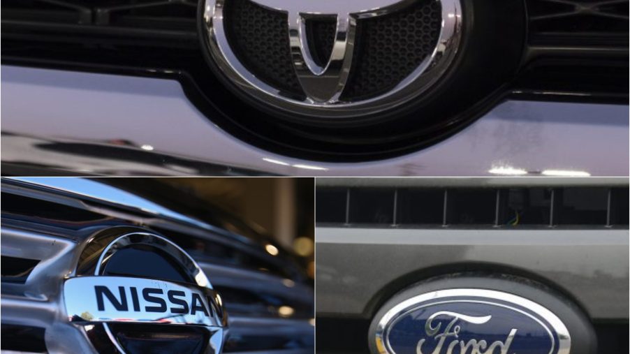 Toyota Nissan And Ford Logos