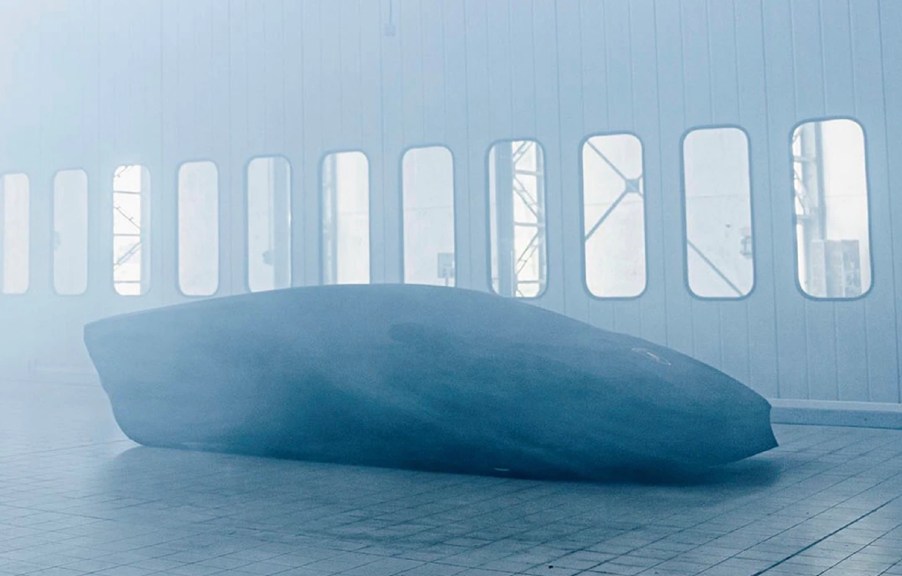 The disguised upcoming Lamborghini Countach