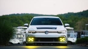 Front view of the Volkswagen GTI BBS Concept