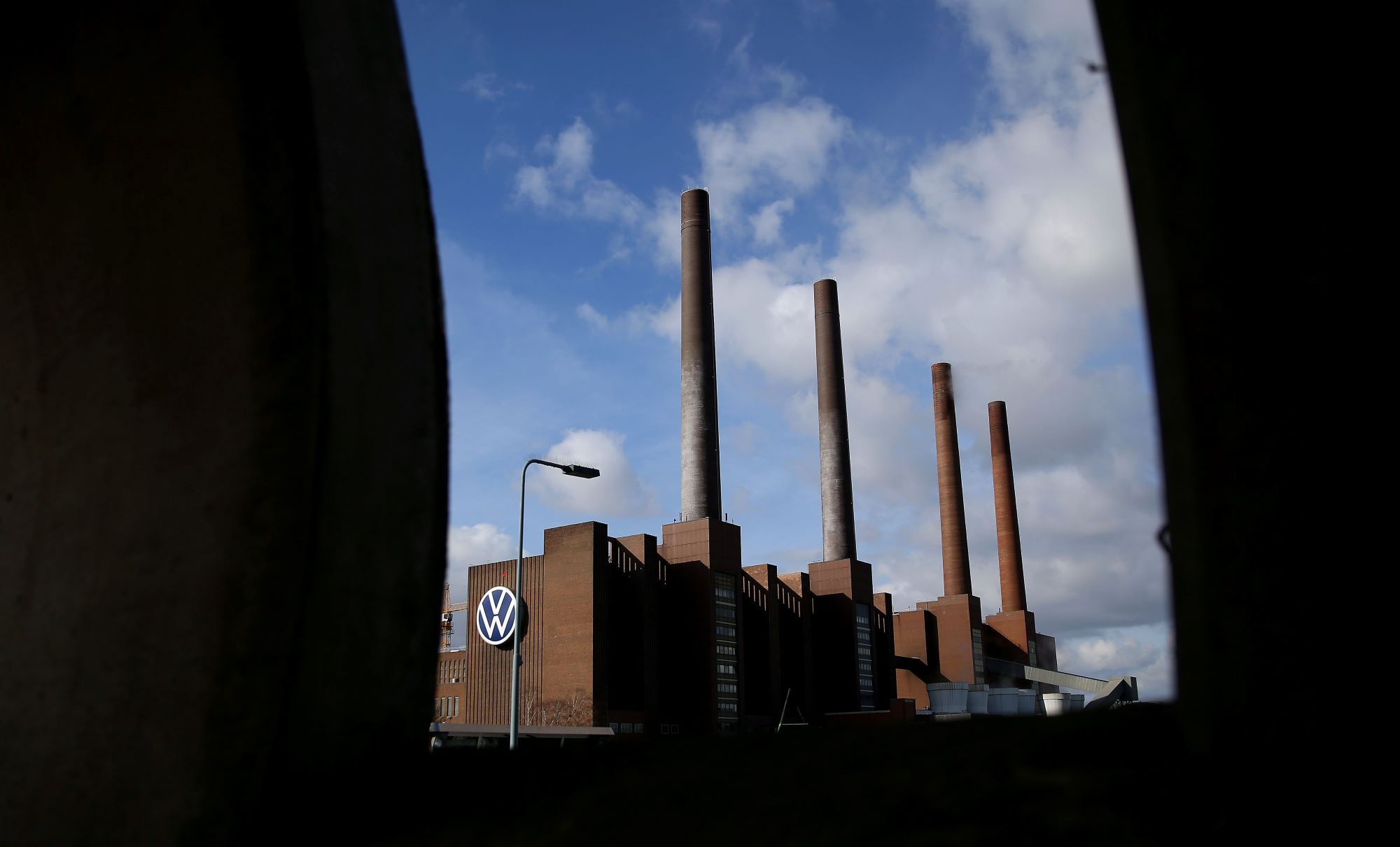 A Volkswagen (VW) power plant at its headquarters in Germany