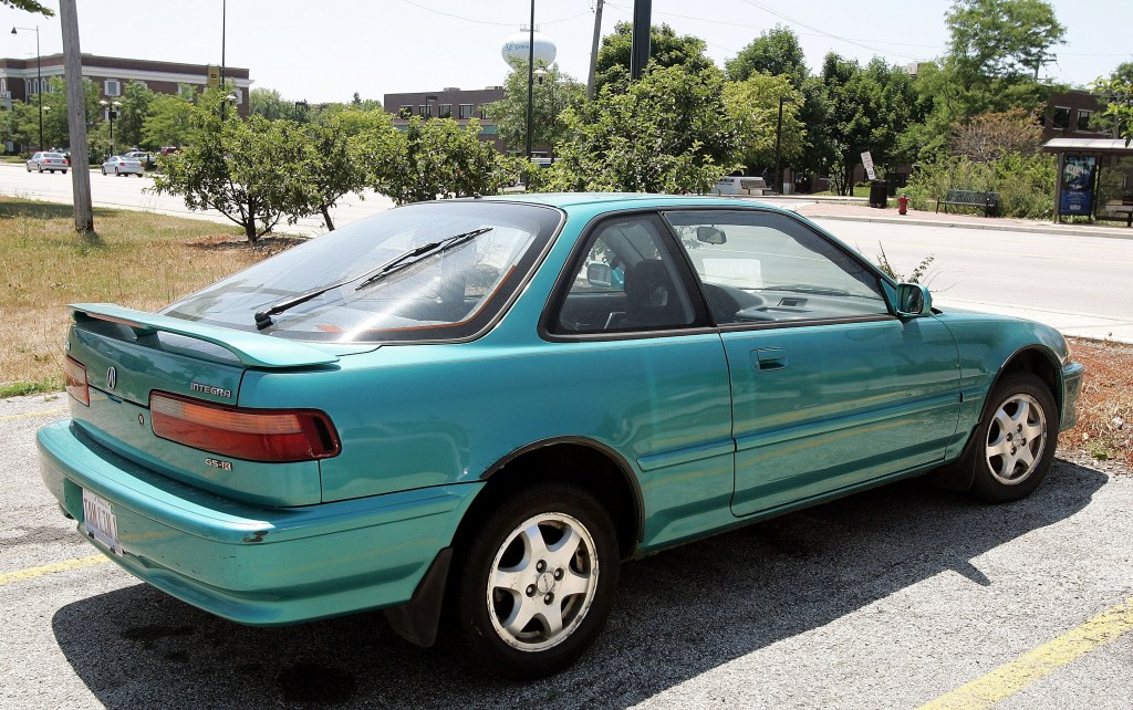 Acura Integra Tops Most Stolen List