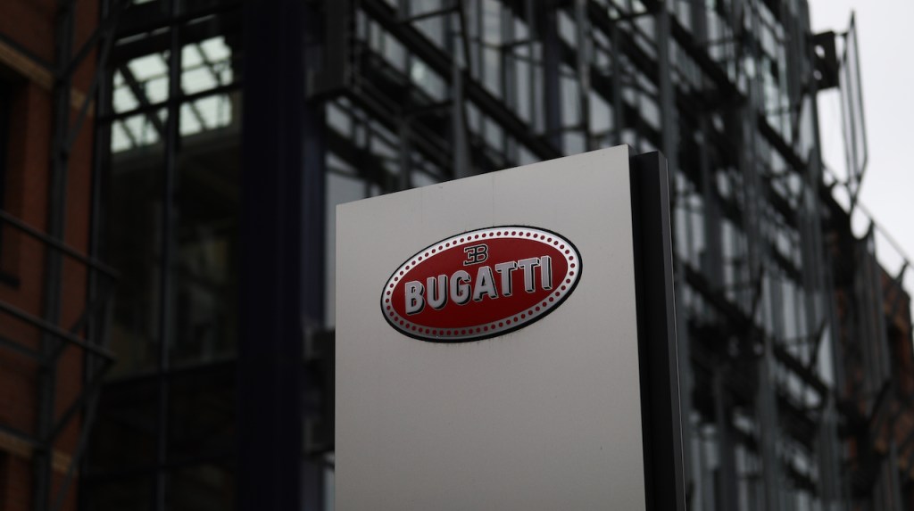 Bugatti sign
