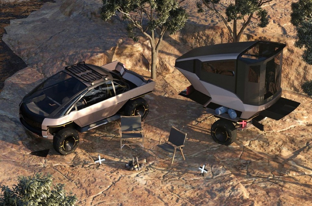 Canoo Anyroad city car/RV/off-roader concept