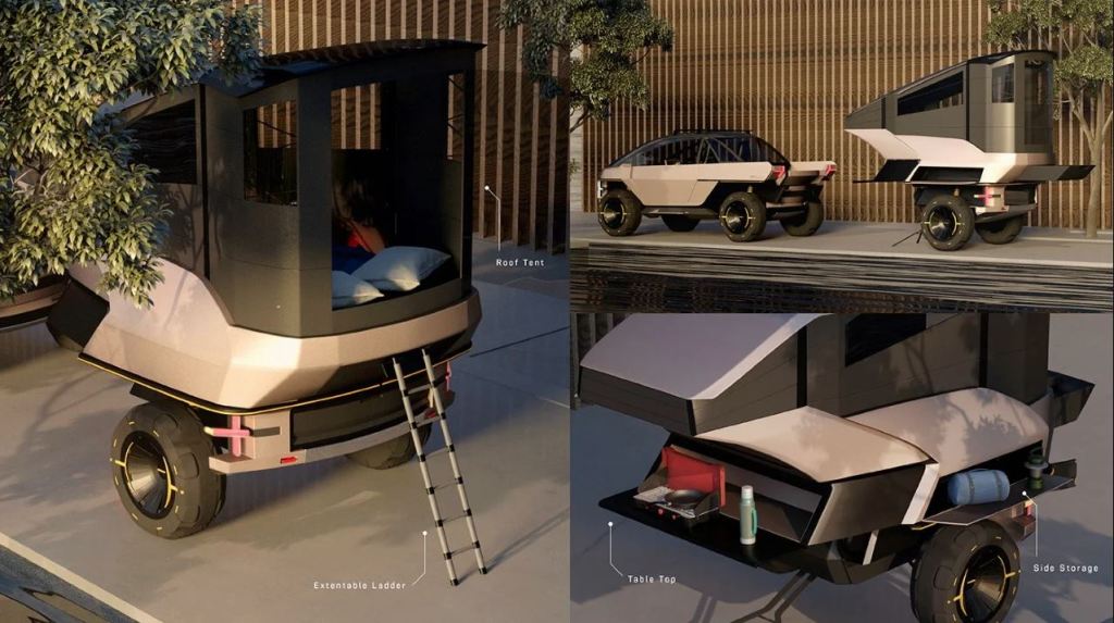 Canoo Anyroad city car/RV/off-roader concept 