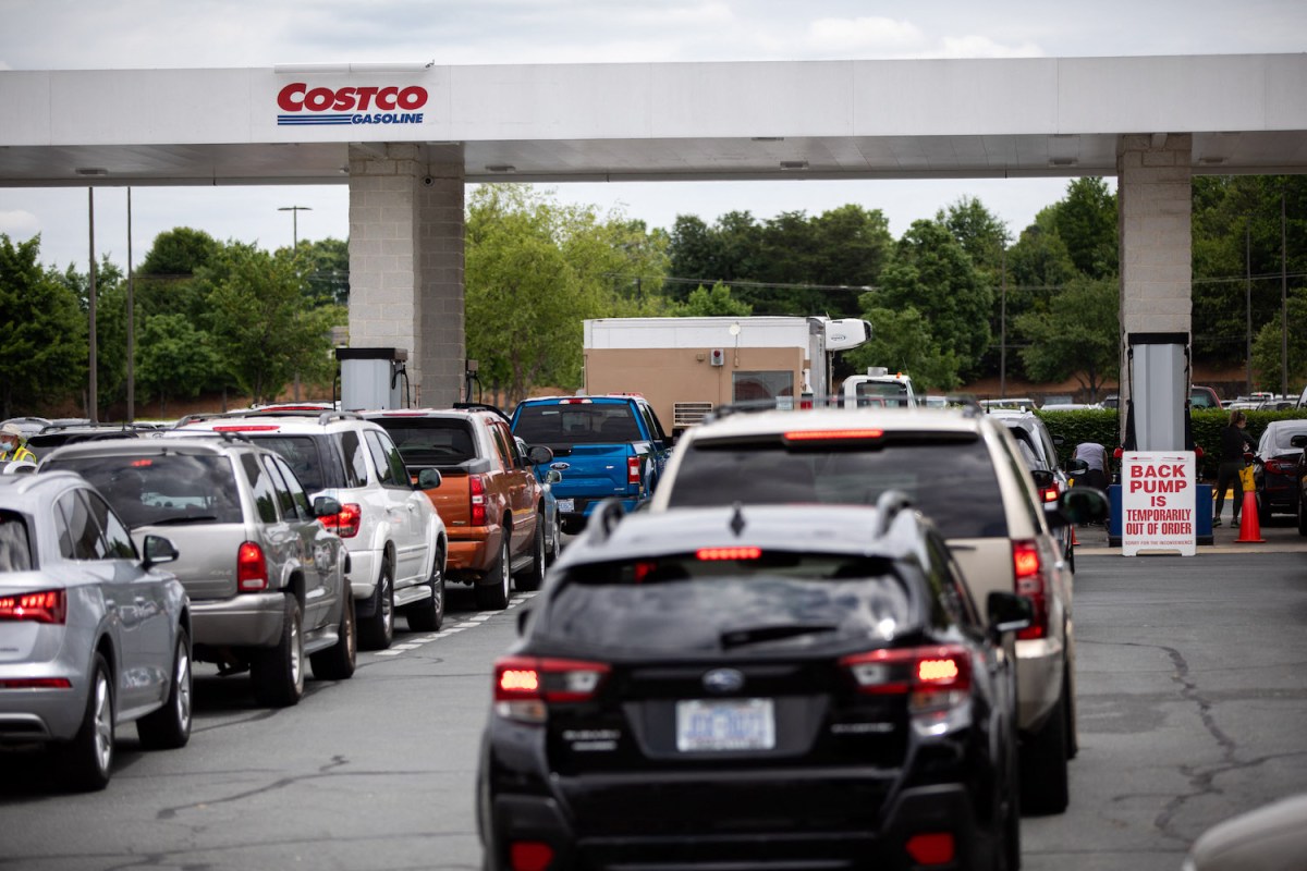 Costco gas station