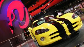 A Dodge Viper SRT 10 supercar