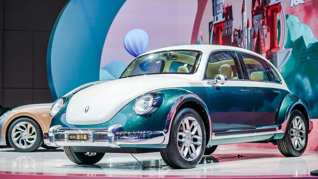 Chinese VW Beetle rip-off Punk Cat