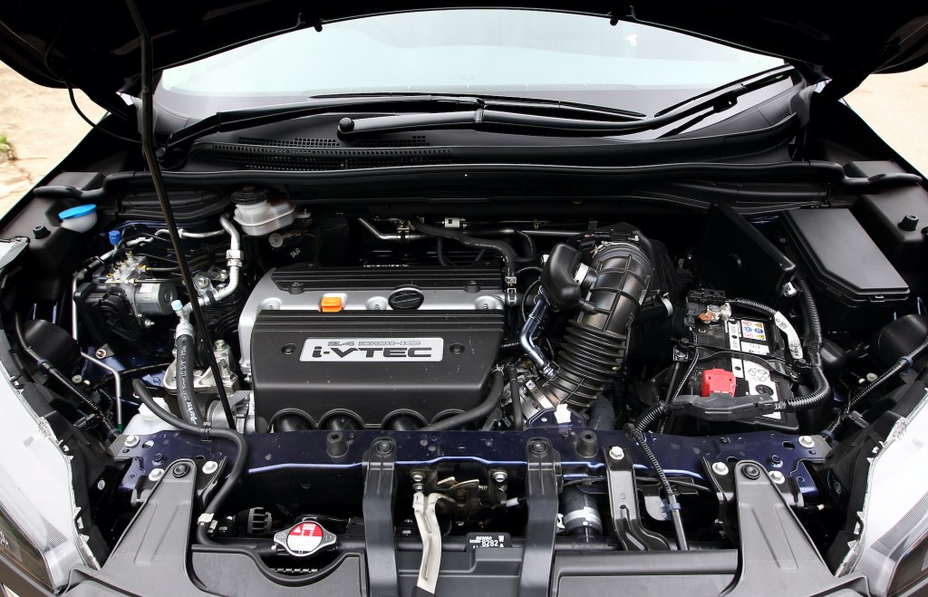 The engine of the new Honda CR-V.