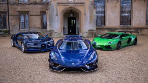 The Bugatti Chiron, Koenigsegg Regera and Lamborghini Aventador Liberty Walk