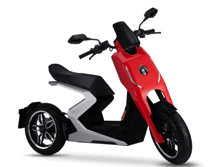 This Postmodern Electric Scooter Can Go From 0-30 MPH in 2.3 Seconds
