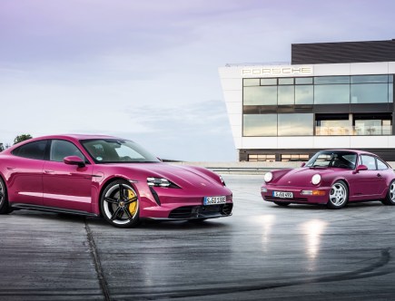 The New 2022 Porsche Taycan Color Is the 90s Trend We Needed