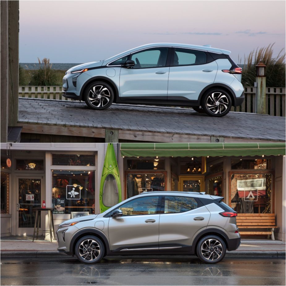 2022 Chevy Bolt EV and 2022 Chevy Bolt EUV Electric Cars