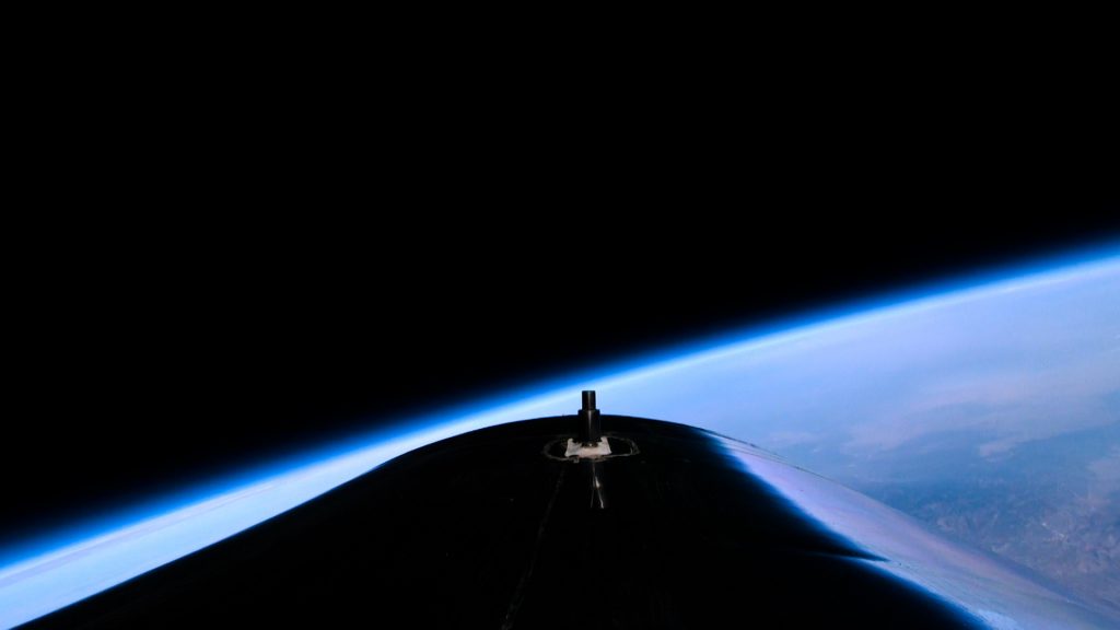 Sir Richard Branson flew into space aboard a Virgin Galactic vessel, a voyage he described as the "experience of a lifetime" at Spaceport America in New Mexico, the United States on July 11, 2021.