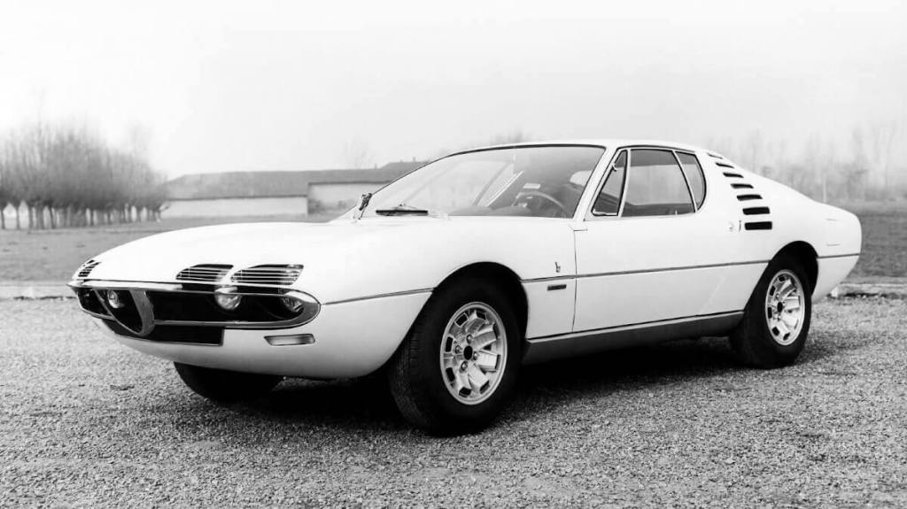 1967 Alfa Romeo Montreal Concept Car in white
