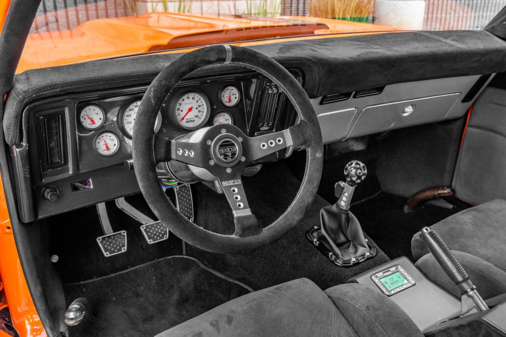 Eddie Van Halen's 1970 Chevy Nova interior