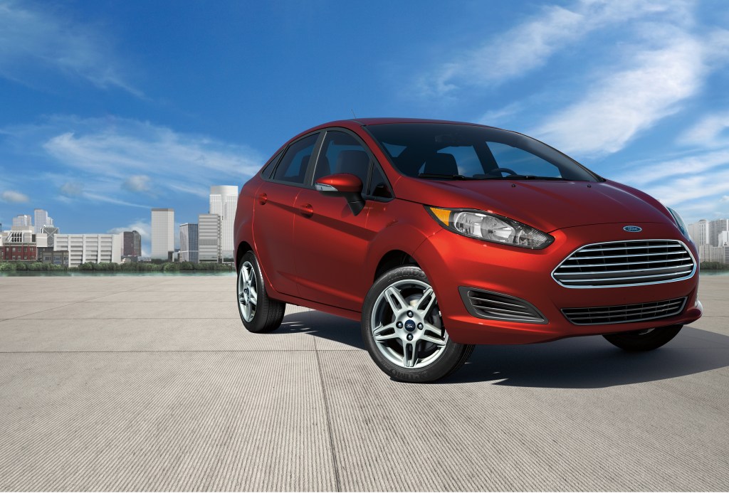 2019 Ford Fiesta SE available with a manual transmission for those learning to drive stick