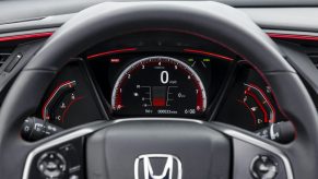 2020 Honda Civic Si Sedan instrument panel