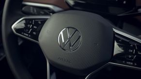 2021 Volkswagen ID.4 multi-function steering wheel