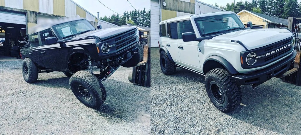 2021 Ford Bronco solid-axle comparison