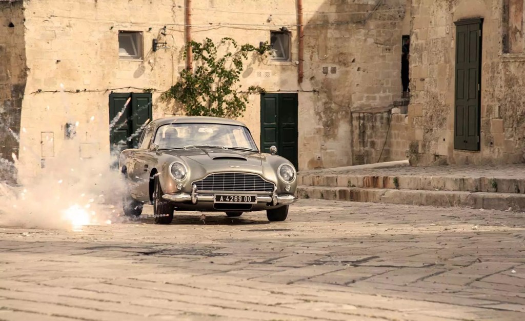 1964 Aston Martin DB5 as seen in the James Bond film No Time To Die