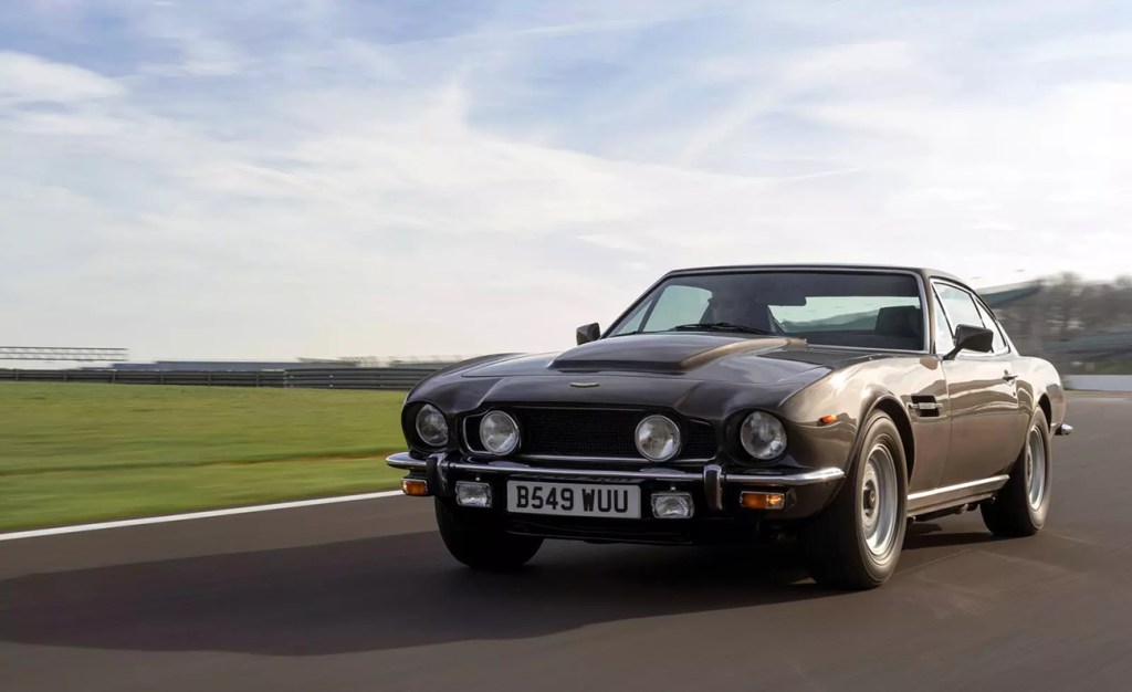 1985 Aston Martin V8 Saloon as seen in the James Bond film "The Living Daylights"