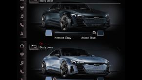 Audi color-changing paint