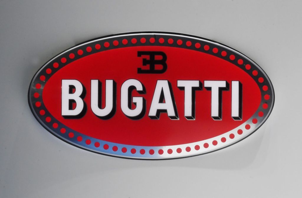 Logo for the Bugatti for the top Bugatti car models