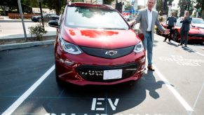 Chevy Bolt being charged