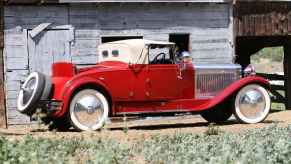 Clive Cussler's Hispano-Suiza that Andy Griffith auctioned to him in a brilliant red