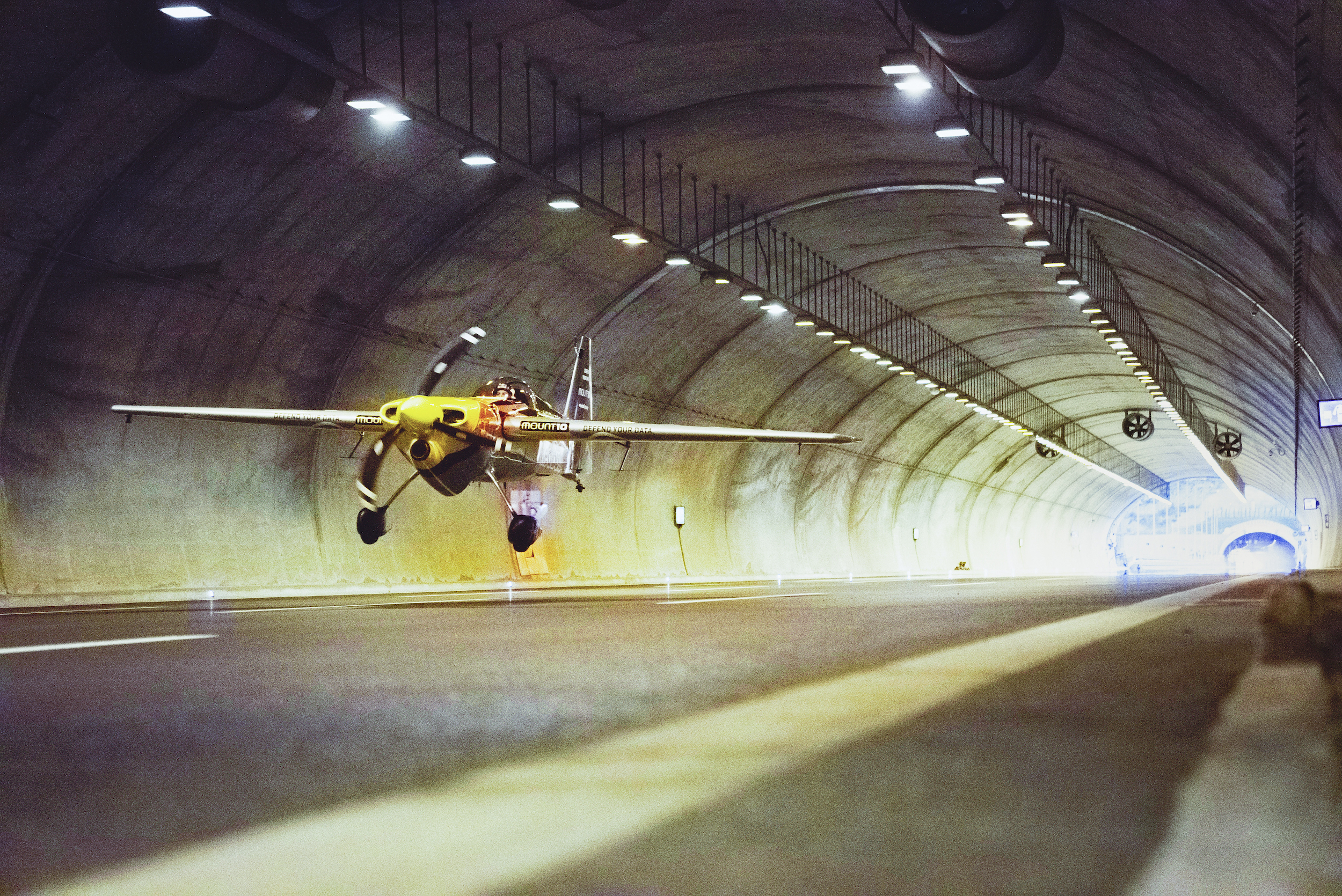 Dario Costa Flying Through Tunnel Outside Istanbul
